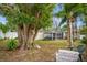 Fenced backyard with large trees, providing shade and privacy at 5053 3Rd N Ave, St Petersburg, FL 33710