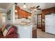 Kitchen with granite countertops and wooden cabinets at 5053 3Rd N Ave, St Petersburg, FL 33710