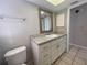 Bathroom with a vanity and neutral-toned finishes at 5205 Landsman Ave, Tampa, FL 33625