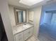 Second bathroom with a vanity and neutral-toned finishes at 5205 Landsman Ave, Tampa, FL 33625