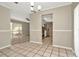 Open dining area connecting to the kitchen and living room, ideal for entertaining and everyday living at 5205 Landsman Ave, Tampa, FL 33625