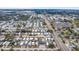 Aerial view of mobile home community near the coast at 5330 77Th N St, St Petersburg, FL 33709