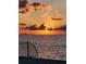 Stunning waterfront sunset view over calm waters at 6504 Surfside Blvd # 5, Apollo Beach, FL 33572