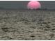 Pink sunset over the water with a distant shore at 6504 Surfside Blvd # 5, Apollo Beach, FL 33572