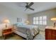 Cozy bedroom with a double bed and ample natural light at 680 71St Ave # 14, St Pete Beach, FL 33706