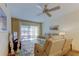 Spacious living room with sliding glass doors leading to a patio at 680 71St Ave # 14, St Pete Beach, FL 33706