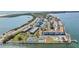 Aerial view of waterfront community at 7 Elgin Pl # 502, Dunedin, FL 34698