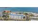 Aerial view of waterfront condo building and complex at 7 Elgin Pl # 502, Dunedin, FL 34698