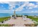 Enjoy waterfront views from this relaxing patio area at 7 Elgin Pl # 502, Dunedin, FL 34698