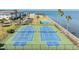 Two well-maintained tennis courts at 7 Elgin Pl # 502, Dunedin, FL 34698