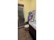 Bathroom with shower, toilet and tiled floor at 7063 S Shore S Dr, St Petersburg, FL 33707