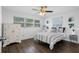 Spacious bedroom with hardwood floors and plenty of natural light at 7234 12Th N St, St Petersburg, FL 33702