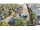 Aerial view of house and surrounding area at 10214 Turtle Hill Ct, Tampa, FL 33615