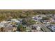 Wide aerial view of a residential neighborhood at 10214 Turtle Hill Ct, Tampa, FL 33615