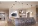 Community bar with barstools and a contemporary design at 12215 Radiant Gem Trl, Parrish, FL 34219