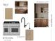 Kitchen features Thermador appliances and wood cabinetry at 128 Adriatic Ave, Tampa, FL 33606