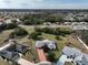 Aerial view of the property and surrounding neighborhood at 1807 Pineapple Palm Ct, Sun City Center, FL 33573