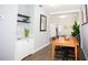 Built-in wet bar with marble countertop and shelving at 1913 E Wilder Ave, Tampa, FL 33610