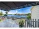 Waterfront balcony with seating, offering stunning views at 2424 W Tampa Bay Blvd # C212, Tampa, FL 33607