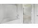 Bathroom with shower and bathtub at 2552 Glenrise Pl, Wesley Chapel, FL 33544