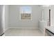 Dining area with large window and tile flooring at 2552 Glenrise Pl, Wesley Chapel, FL 33544