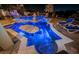 Inviting pool with submerged seating and lighting at 335 Bath Club S Blvd, North Redington Beach, FL 33708