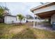 Backyard with covered patio and additional building at 3712 56Th N Ave, St Petersburg, FL 33714