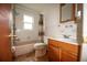 Clean bathroom with shower/tub and wood vanity at 3712 56Th N Ave, St Petersburg, FL 33714