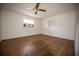 Bedroom with tile floors and ceiling fan at 3712 56Th N Ave, St Petersburg, FL 33714