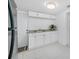 White cabinets and granite countertop laundry room at 5810 Town N Country Blvd, Tampa, FL 33615