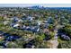 Aerial view of house and neighborhood, showcasing the property's location and surrounding area at 818 W Adalee St, Tampa, FL 33603