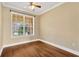 Bright office with hardwood floors and large window at 10112 Haverhill Ridge Dr, Riverview, FL 33578