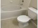 Bathroom includes a bathtub and toilet at 10535 Villa View Cir # 10535, Tampa, FL 33647