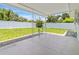 Covered patio perfect for outdoor relaxation at 10971 90Th Ave, Seminole, FL 33772