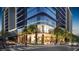 Modern high-rise building with upscale design and city views at 1101 E Jackson St # 1802, Tampa, FL 33602