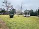 Large backyard with gazebo and shed at 12266 Folger St, Spring Hill, FL 34609