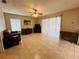 Gathering room with sliding doors leading to the outside at 12266 Folger St, Spring Hill, FL 34609