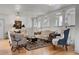 Sophisticated common area features arched windows and tasteful furnishings at 130 4Th N Ave # 414, St Petersburg, FL 33701