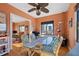 Bright dining room with city views and a glass-top table at 130 4Th N Ave # 414, St Petersburg, FL 33701