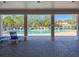 Relaxing community pool area with lounge chairs at 13458 Graham Yarden Dr, Riverview, FL 33579