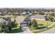 Aerial view of home and neighborhood at 19724 Post Island Loop, Land O Lakes, FL 34638