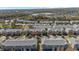 Aerial view of a single townhome in the community at 26614 Castleview Way, Wesley Chapel, FL 33544