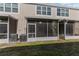 Screened porch with small backyard at 26614 Castleview Way, Wesley Chapel, FL 33544