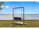 Relaxing waterfront view with a swing bench at 3010 59Th S St # 304, Gulfport, FL 33707