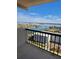Spacious balcony boasting panoramic waterfront views at 400 Island Way # 1508, Clearwater Beach, FL 33767