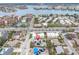 Home's location highlighted in aerial view showcasing surrounding area at 404 87Th Ave, St Pete Beach, FL 33706