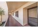 Residential hallway with access to unit 209 at 5400 Park N St # 209, St Petersburg, FL 33709
