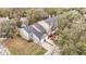 Aerial view of house and surrounding landscape at 5832 Red Cedar Ln, Tampa, FL 33625