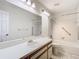 Clean bathroom with updated vanity and shower/tub combo at 5832 Red Cedar Ln, Tampa, FL 33625