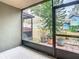 Cozy screened porch overlooking a private backyard at 5832 Red Cedar Ln, Tampa, FL 33625